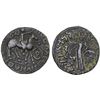 Image 1 : ANCIENT INDIA: INDO-SCYTHIAN: Kharahostes, ca. 20-1 BC, AE tetradrachm (9.65g), Choice VF