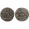 Image 1 : MUGHAL: Shah Alam Bahadur, 1707-1712, AR rupee (11.55g), Junagadh, AH1119 year one (ahad), VF