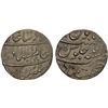 Image 1 : MUGHAL: Shah Alam Bahadur, 1707-1712, AR rupee (11.40g), Khujista Bunyad, AH1119 year one (ahad), ch