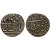 Image 1 : MUGHAL: Muhammad Shah, 1719-1748, AR 1/2 rupee (5.48g), Shahjahanabad (Delhi), AH1142 year 14, VF
