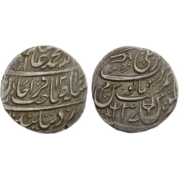 AWADH: AR rupee (11.13g), Bareli, AH1215 year 37, VF-XF