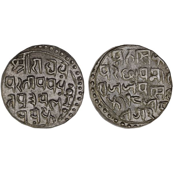 BAJRANGGARH: Jai Singh, 1797-1818, AR rupee (10.77g), year 16, choice XF