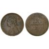 Image 1 : DHAR: Anand Rao, 1860-1898, 1/12 anna, 1887, choice VF-XF