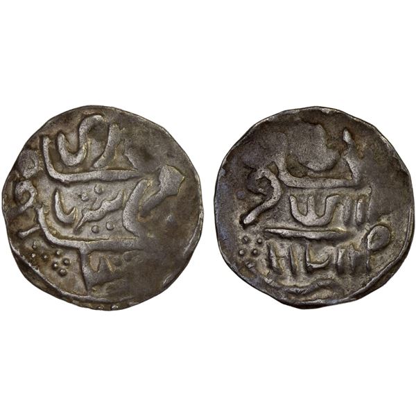 GARHWAL: temp. Fath Shah, 1686-1717, AR timasha, AH1128 year 3, VF