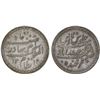 Image 1 : HYDERABAD: Mir Mahbub Ali Khan II, 1869-1911, AR rupee, Farkhanda Bunyad, AH1312 year 28, XF-AU