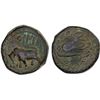 Image 1 : MYSORE: Tipu Sultan, 1782-1799, AE paisa (zohra) (11.25g), Faiz Hisar, AH1215, F-VF