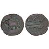 Image 1 : MYSORE: Tipu Sultan, 1782-1799, AE paisa (zohra), (11.11g), Farrukhi, AM1217, F-VF