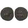 Image 1 : MYSORE: Tipu Sultan, 1782-1799, AE paisa (zohra), (11.42g), Nagar, AM1215, VF