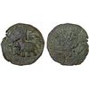 Image 1 : MYSORE: Tipu Sultan, 1782-1799, AE paisa (zohra), (11.02g), Nagar, AH1224, VF