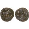 Image 1 : MYSORE: Tipu Sultan, 1782-1799, AE paisa (zohra), (11.02g), Patan, AM1221, F-VF