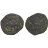 Image 1 : MYSORE: Tipu Sultan, 1782-1799, AE paisa (zohra), (11.41g), Faiz Hisar, AM1215, VF