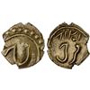 Image 1 : MYSORE: Tipu Sultan, 1782-1799, AV fanam (0.37g), Farrukhi, AM1218, XF-AU