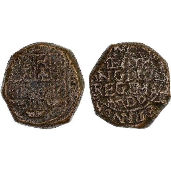 BOMBAY PRESIDENCY: AE copperoon (13.70g), Bombay, AnDo (for 1678), Fine