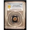 Image 2 : MADRAS PRESIDENCY: AE cash (1.29g), 1733, PCGS EF45