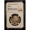 Image 2 : BRITISH INDIA: Edward VII, 1901-1910, AR rupee, 1904(c), NGC MS64