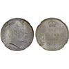 Image 1 : BRITISH INDIA: Edward VII, 1901-1910, AR rupee, 1906(c), NGC MS63