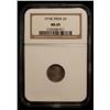 Image 2 : BRITISH INDIA: George V, 1910-1936, AR 2 annas, 1914(c), NGC MS65