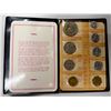 Image 1 : INDIA: Republic, 9-coin proof set, 1969-B