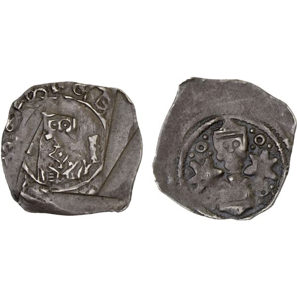 AUSTRIA: SALZBURG: Eberhard II von Regensburg, 1200-1246, AR pfennig (1.25g), Friesach, VF