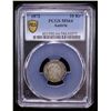 Image 2 : AUSTRIA: Francis Joseph I, 1848-1916, AR 10 kreuzer, 1872, PCGS MS64