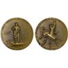 Image 1 : CZECHOSLOVAKIA: AE medal (99.33g), 1938, XF