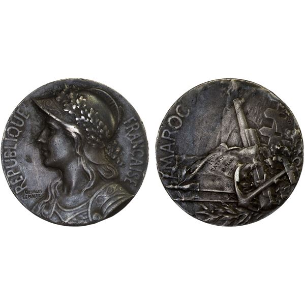 FRANCE: AR medal (14.62g), ND (1909), VF