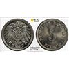 Image 1 : GERMANY: Kaiserreich, 5 pfennig, 1914-D, PCGS MS66