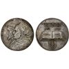 Image 1 : GERMANY: Weimar Republic, AR medal (27.98g), 1930, AU