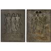 Image 1 : GERMANY: Weimar Republic, iron plaque (365.68g), 1931, AU