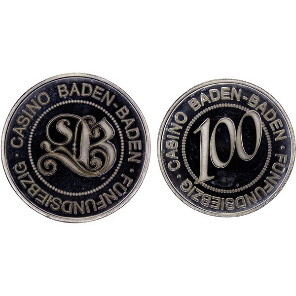 GERMANY: AR 100 mark, ND, Proof