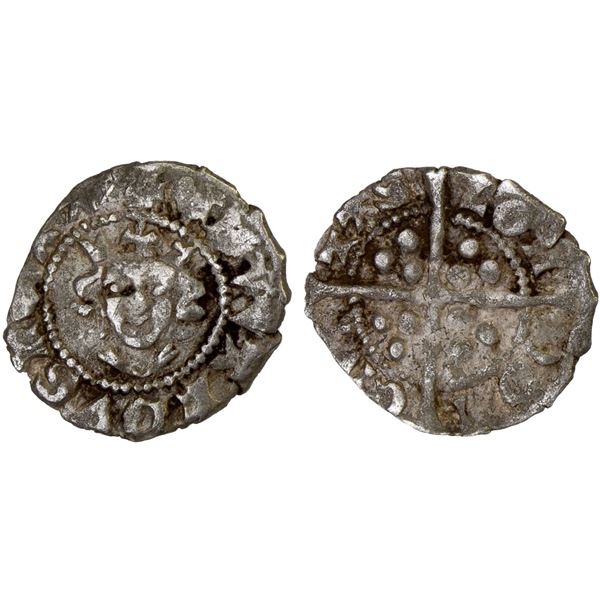 GREAT BRITAIN - ENGLAND: Edward I, 1272-1307, AR farthing (0.26g), London, ND (1279-1307), Fine