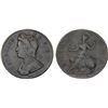 Image 1 : GREAT BRITAIN: George II, 1727-1760, AE 1/2 penny, 1730, F-VF