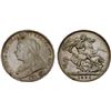 Image 1 : GREAT BRITAIN: Victoria, 1837-1901, AR crown, 1893, XF