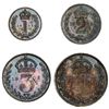 Image 2 : GREAT BRITAIN: Edward VII, 1901-1910, AR maundy set, 1905, Choice UNC