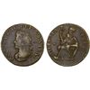Image 1 : IRELAND: James II, 1685-1691, AE halfpenny (7.07g), 1691, VF