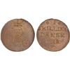 Image 1 : NORWAY: Frederik VI, 1808-1839, AE skilling, 1812, NGC MS65 RB