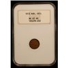 Image 2 : NORWAY: Frederik VI, 1808-1839, AE skilling, 1812, NGC MS65 RB
