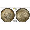 Image 1 : ROMANIA: Carol I, 1881-1914, AR 50 bani, Brussels, 1914, PCGS MS64