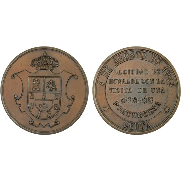 SPAIN: AE medal (39.75g), AU