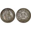 Image 1 : SWITZERLAND: Confederation, AR 1/2 franc, 1875-B, XF