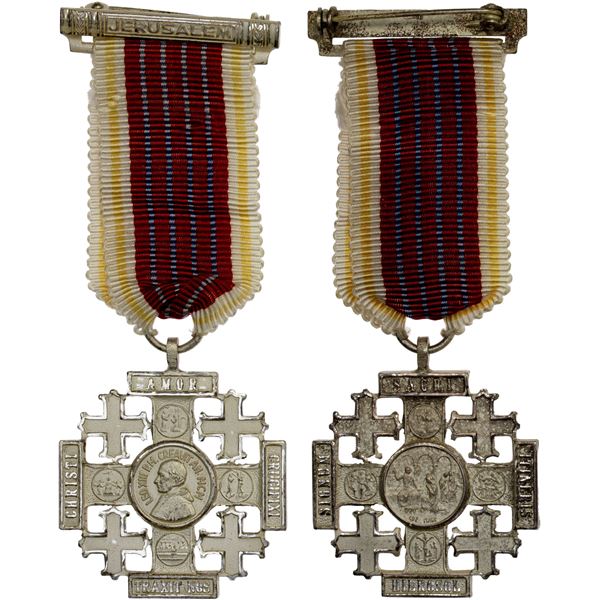 VATICAN: Leo XIII, 1878-1903, silvered medal, AU