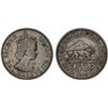 Image 1 : EAST AFRICA: Elizabeth II, 1952-2022, 50 cents, 1956-KHN, VF