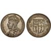 Image 1 : MAURITIUS: George V, 1910-1936, AR rupee, 1934, AU-UNC