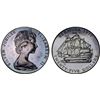 Image 1 : BERMUDA: Elzabeth II, 1952-2022, AR 25 dollars, 1977, Brilliant Unc
