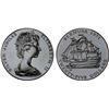 Image 1 : BERMUDA: Elzabeth II, 1952-2022, AR 25 dollars, 1977, Brilliant Unc