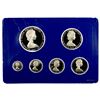 Image 2 : BRITISH VIRGIN ISLANDS: Elizabeth II, 1952-2022, 6-coin proof set, 1977