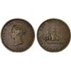 Image 1 : CANADA: NEW BRUNSWICK: Victoria, 1837-1901, AE penny token, 1843, Choice VF