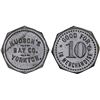 Image 1 : CANADA: 10 cent token, Hudson's Bay Co., AU
