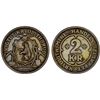 Image 1 : GREENLAND: Danish Colony, 2 kroner (8.08g), 1922, VF
