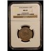 Image 2 : JAMAICA: George V, 1910-1936, 1/2 penny, 1914, NGC MS63
